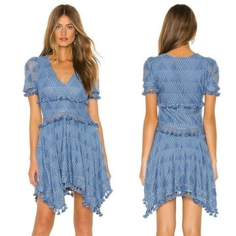 Tularosa Felice Dress - Slate Blue